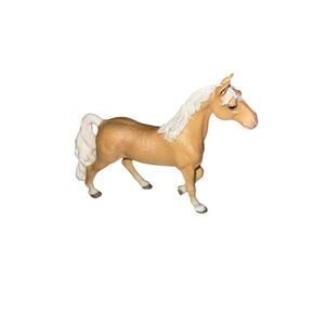 Schleich Saddlebred PALAMINO MARE Horse Animal Figure 13912 EUC‎